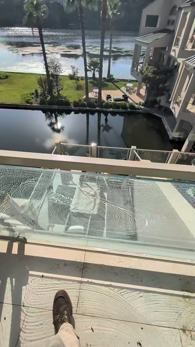 Any glass. Anywhere.

Third floor. Lakeside. Outside the railing. We’ll find a way to get it clean.

Because the best view on the property shouldn’t be through dirty glass.

#WindowCleaning #AustinTX #LakeAustin #tuesdaymotivation #residentialcleaning