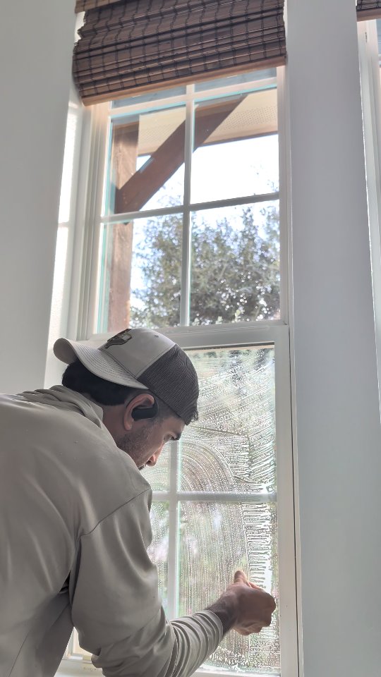 Less streaks. More scenery.

A little soap, some smooth squeegee work, and one seriously satisfying transformation.

There's something about watching those suds disappear, one swipe at a time, that never gets old.

But the real difference is in the details. Every pane, every edge, every corner gets the same attention.

Because the best window cleaning is the kind you don't notice. Just a crystal-clear view of what's on the other side.

📲 Ready for a clearer view? DM us “WINDOWS” for a quote.

#WindowCleaning #foryoupage #goodvibes #Squeegee #OddlySatisfying