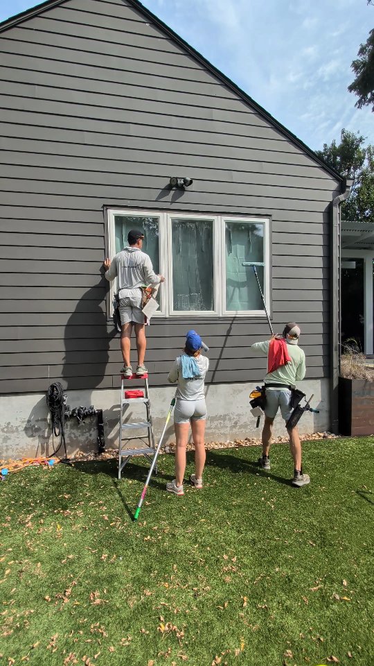 Three owners. One row of windows. Zero standing around.

Ownership looks a little different when everyone’s willing to grab a squeegee.

Weekend job, all hands on deck, knocking them out one pane at a time. There’s a lot that goes into building a business—but sometimes it’s as simple as showing up and doing the work together.

Three owners. Same standard.

#WindowCleaning #foryoupage #SmallBusiness #businessowners #fridayvibes