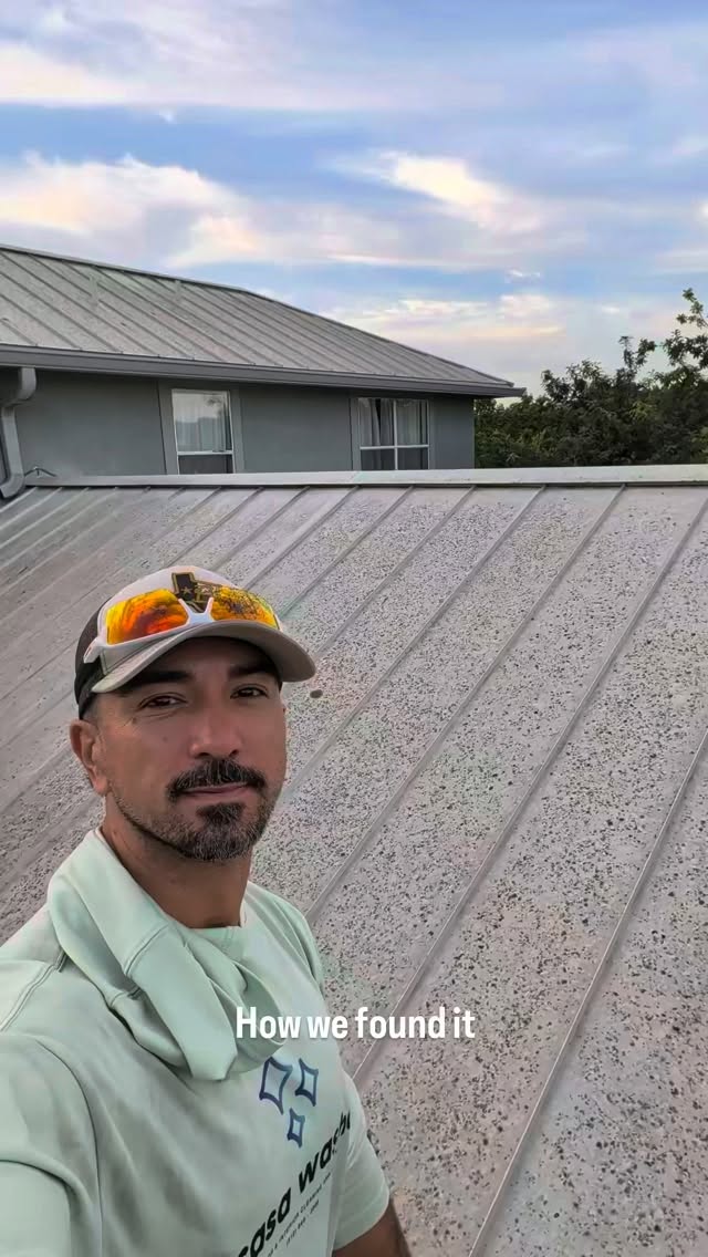 How we found it vs. how we left it.

Same roof. Whole different look.

Years of mold, algae, and lichen had turned this metal roof into a science experiment.

A little chemistry, the right technique, and a whole lot of attention to detail later… the transformation speaks for itself.

The best part? Restoring curb appeal without relying on aggressive pressure.

Your roof doesn't have to look its age.

📲 DM us “ROOF” to get a quote for your property.

#RoofCleaning #foryoupage #BeforeAndAfter #OddlySatisfying #fridayvibes