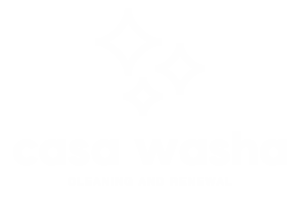 Casa Washa Logo White Transparent